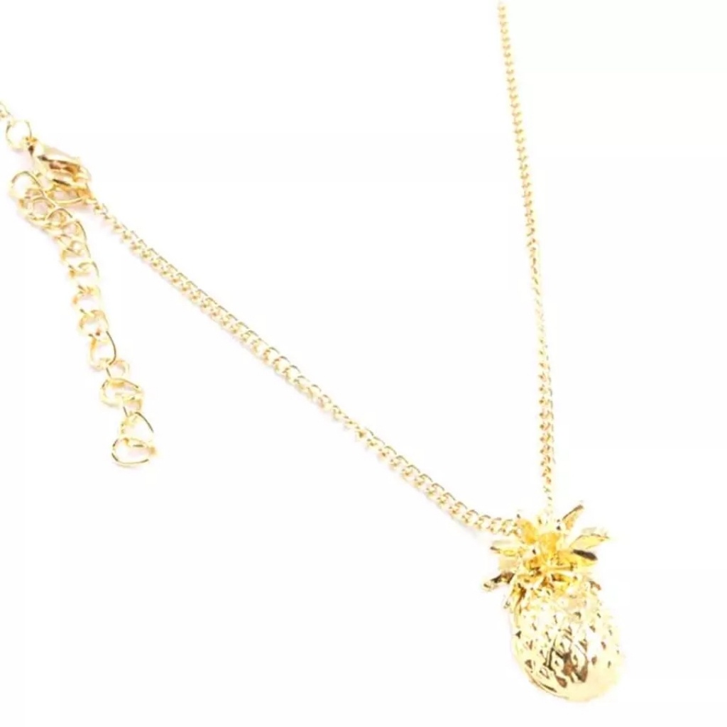 Gold Pineapple Necklace